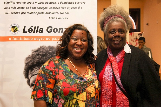 Secretária Macaé Evaristo e a escritora Conceição Evaristo. Crédito: Verônica Manevy /Imprensa MG